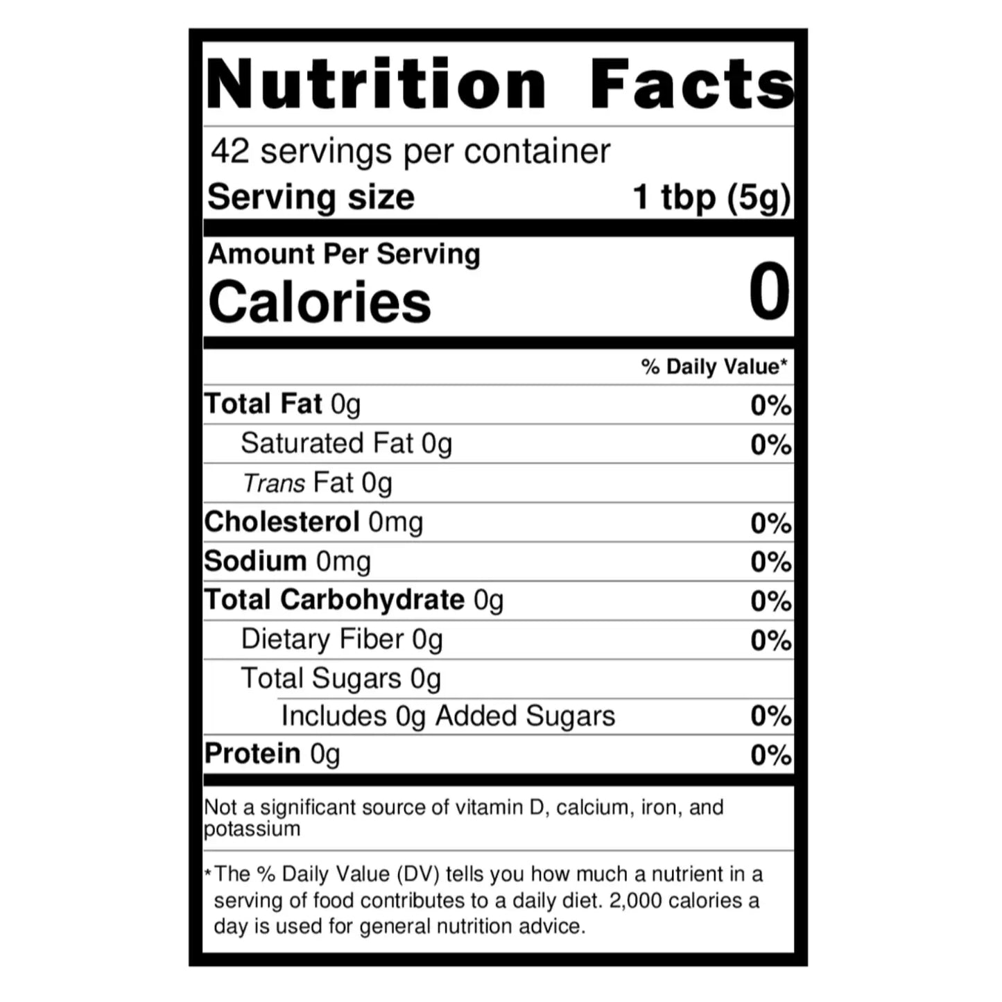 Adobo Seasoning Nutrition Facts