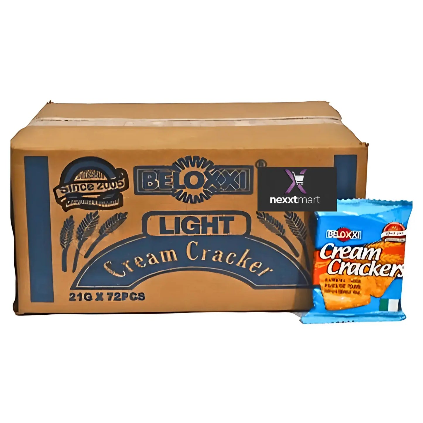 Beloxxi Cream Crackers Carton