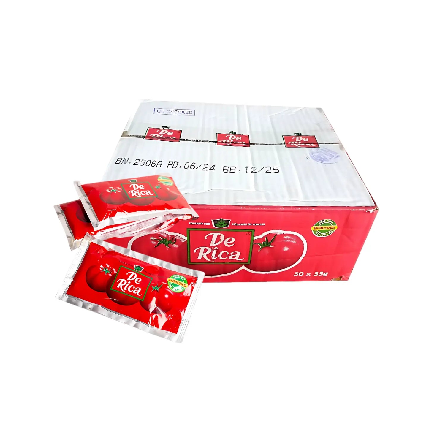 De Rica tomato paste no preservatives rich flavor cooking.