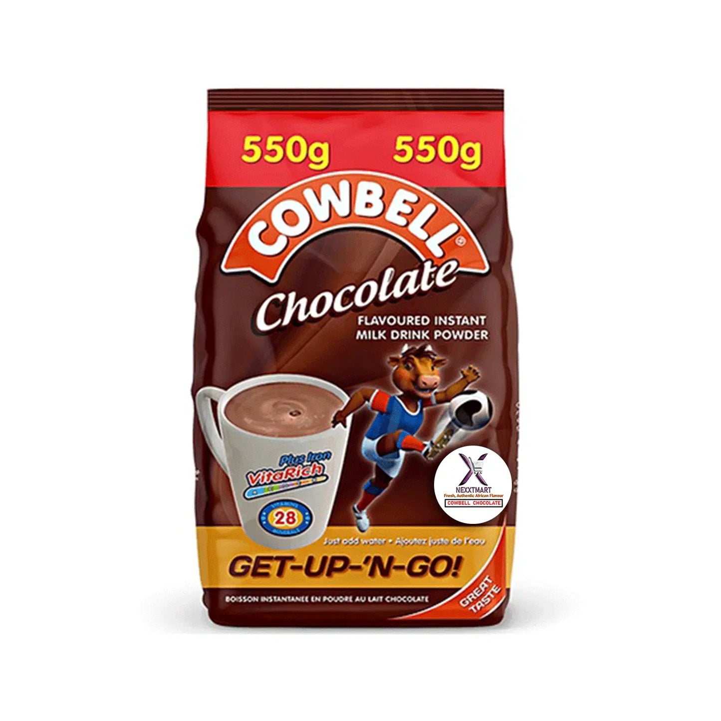 Cowbell Chocolate 550g