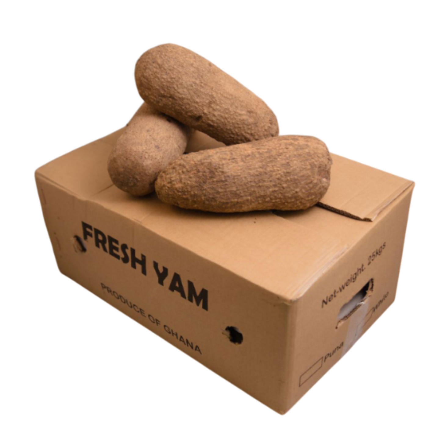 ghana yam carton