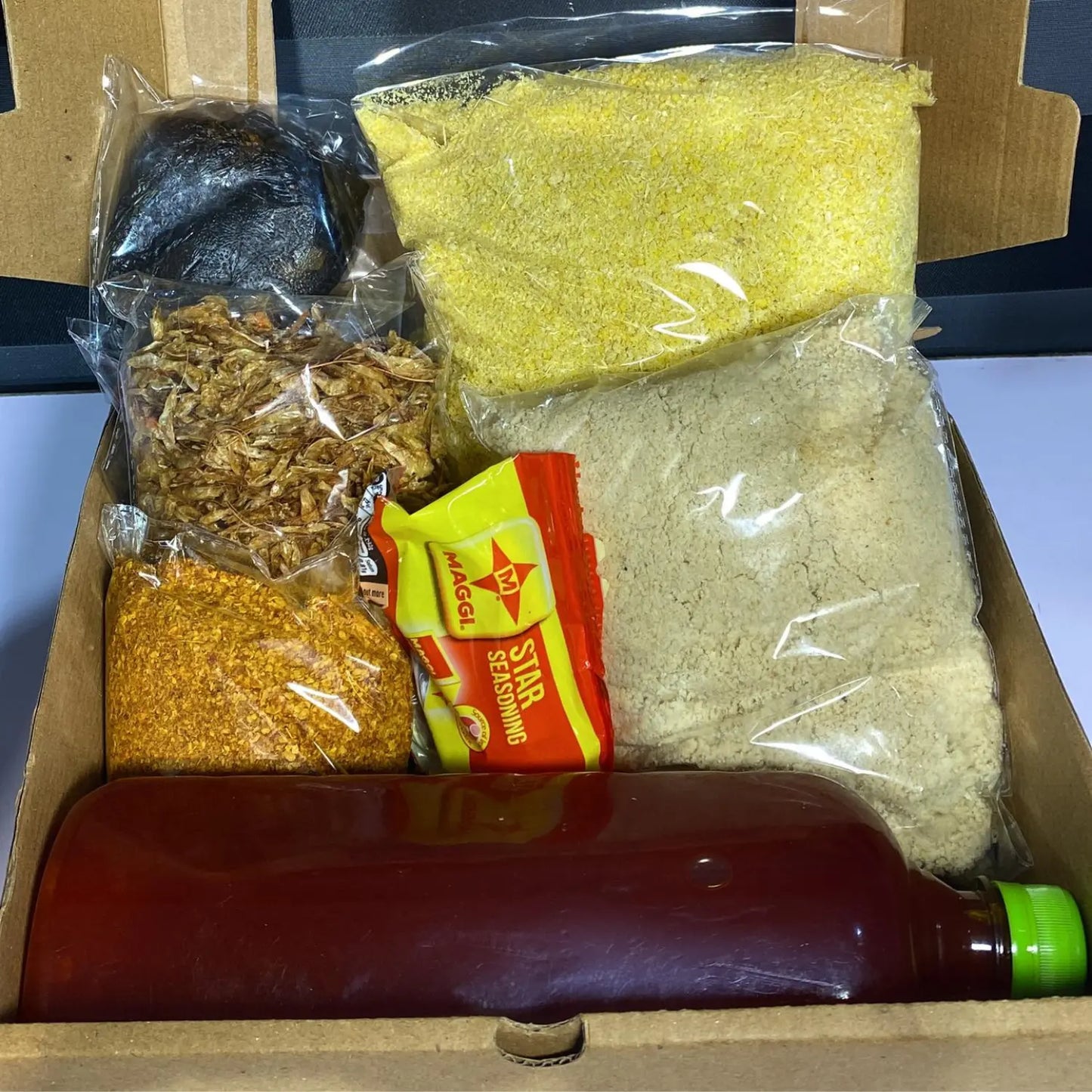 Customer unboxing NEXXTMART Starter Box for easy online shopping.