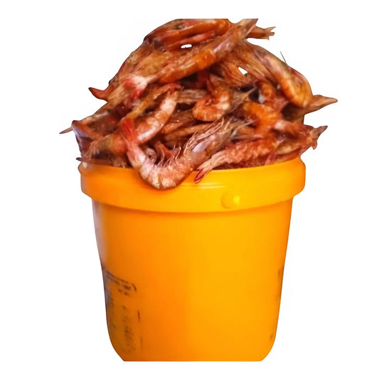 Dried smoked prawns, oporo