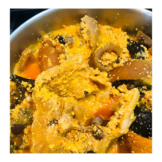 Nigerian party food, egusi soup