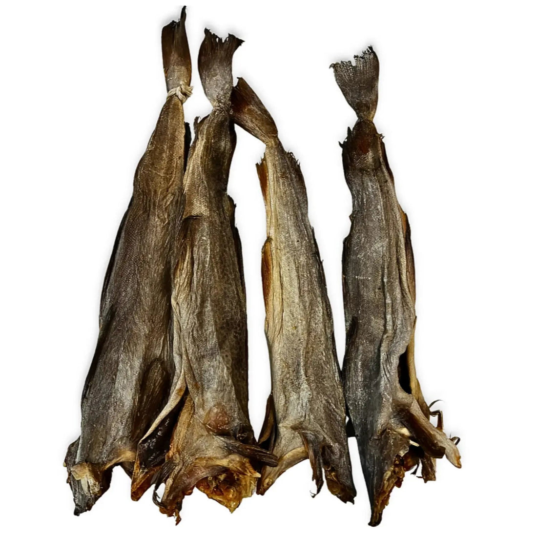 Whole dried Norwegian stockfish, okporoko