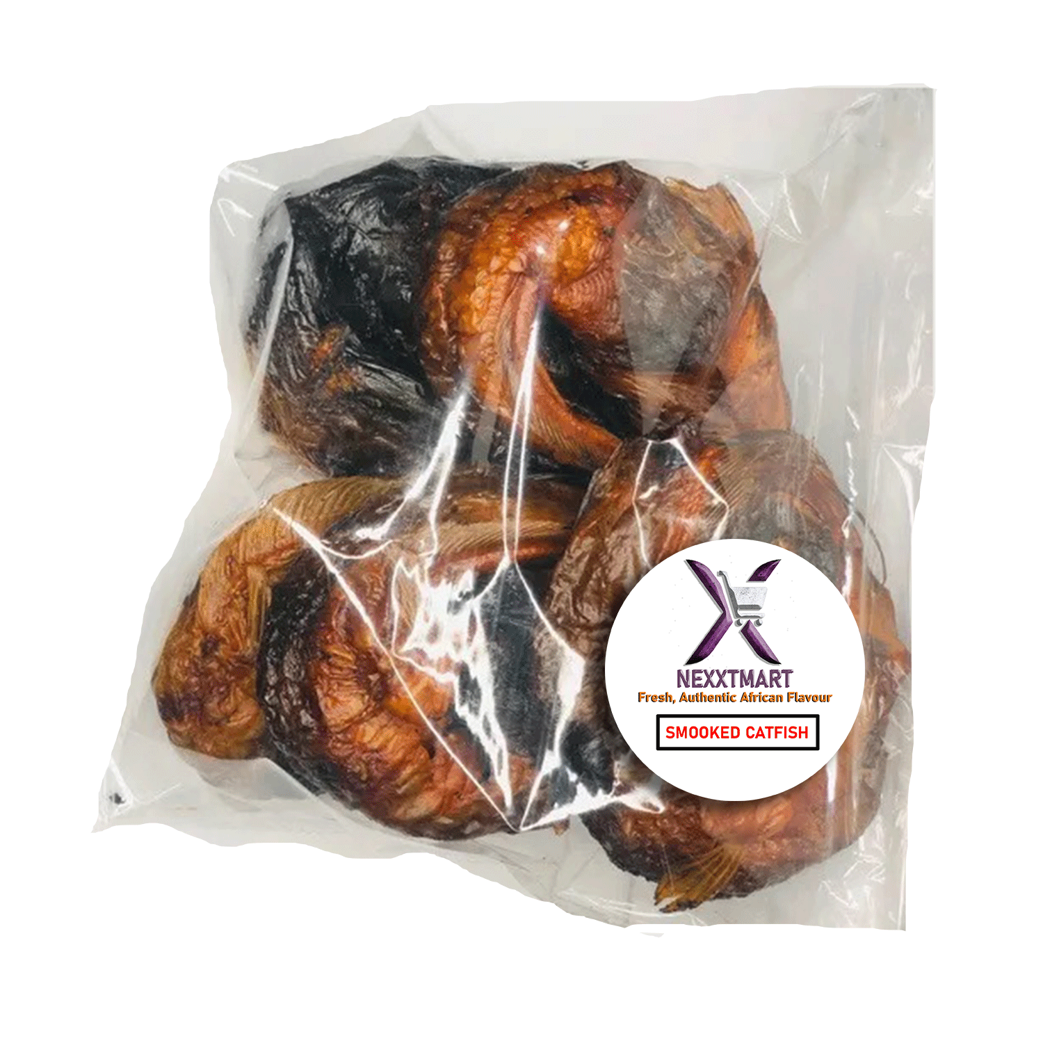 Smoked Catfish packaged